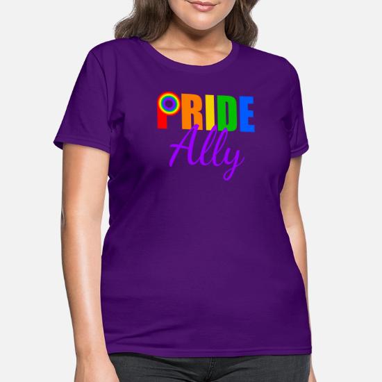Gay Pride Ally' Women's T-Shirt 